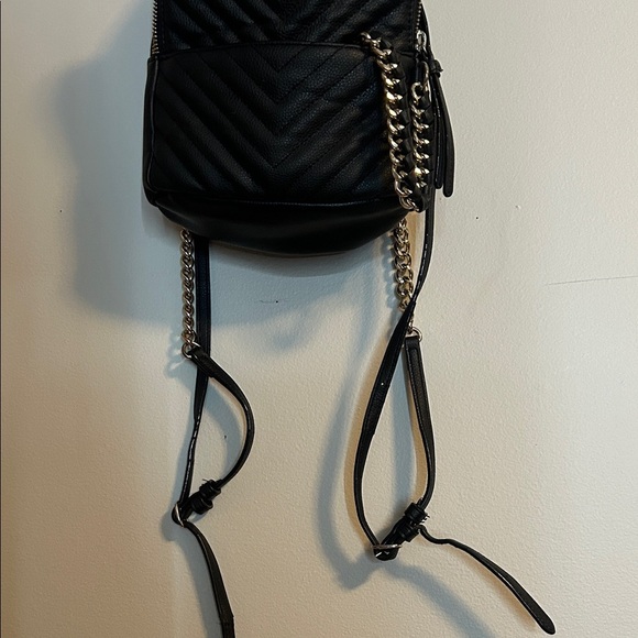 Victoria's Secret Black Chevron Backpack - Picture 3 of 14